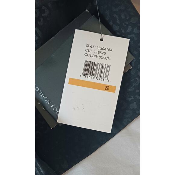 London Fog NWT Women's Black Trench Coat Size Small - Picture 8 of 11